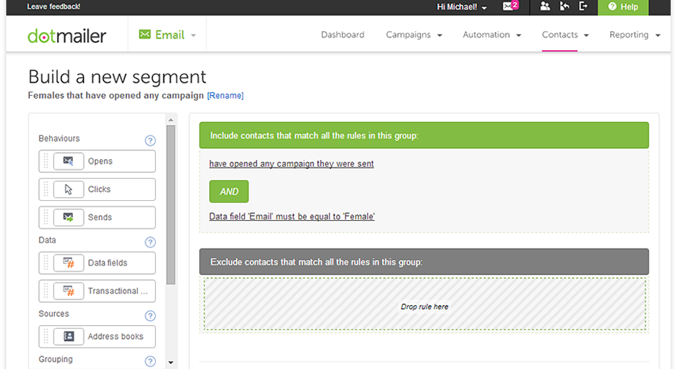 Dotmailer live chat image