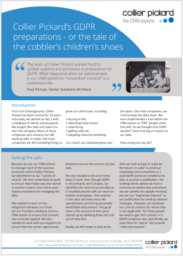 Gdpr implementation case study image