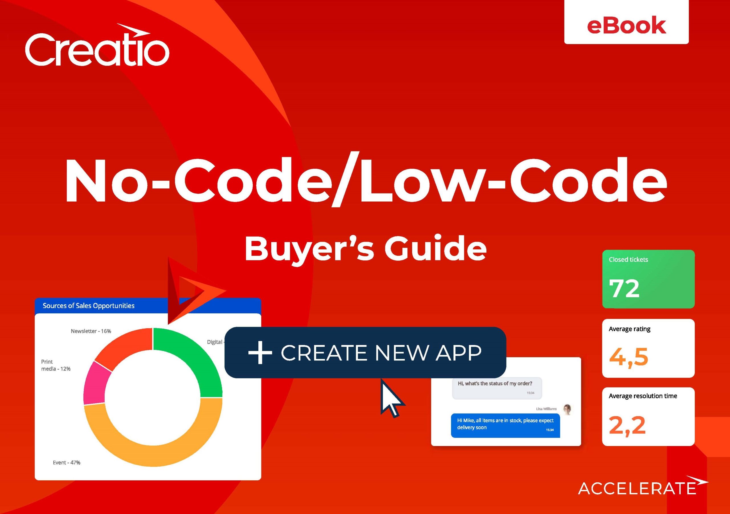 No-Code/Low-Code buyers guide front cover