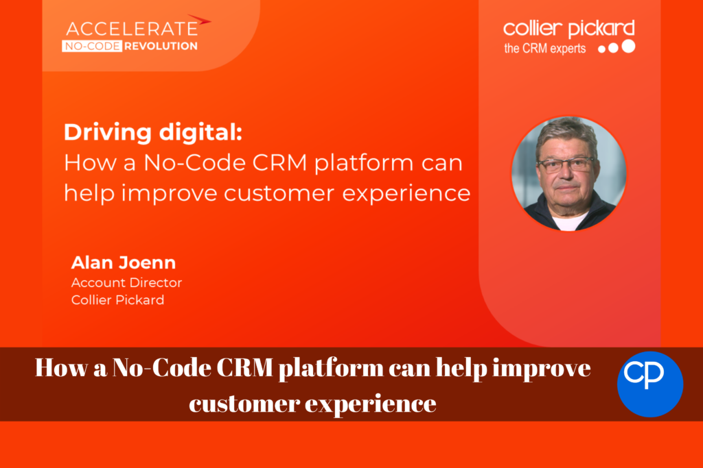 How a No-Code CRM platform can help improve customer experience Title Image