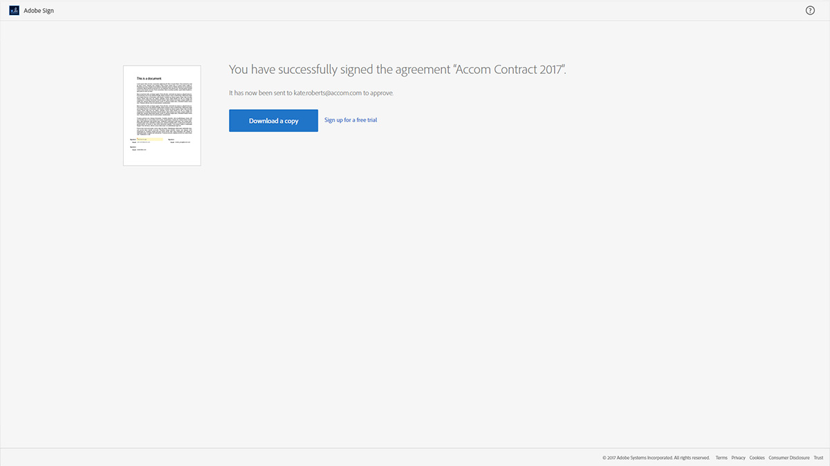 Adobe sign screenshot6