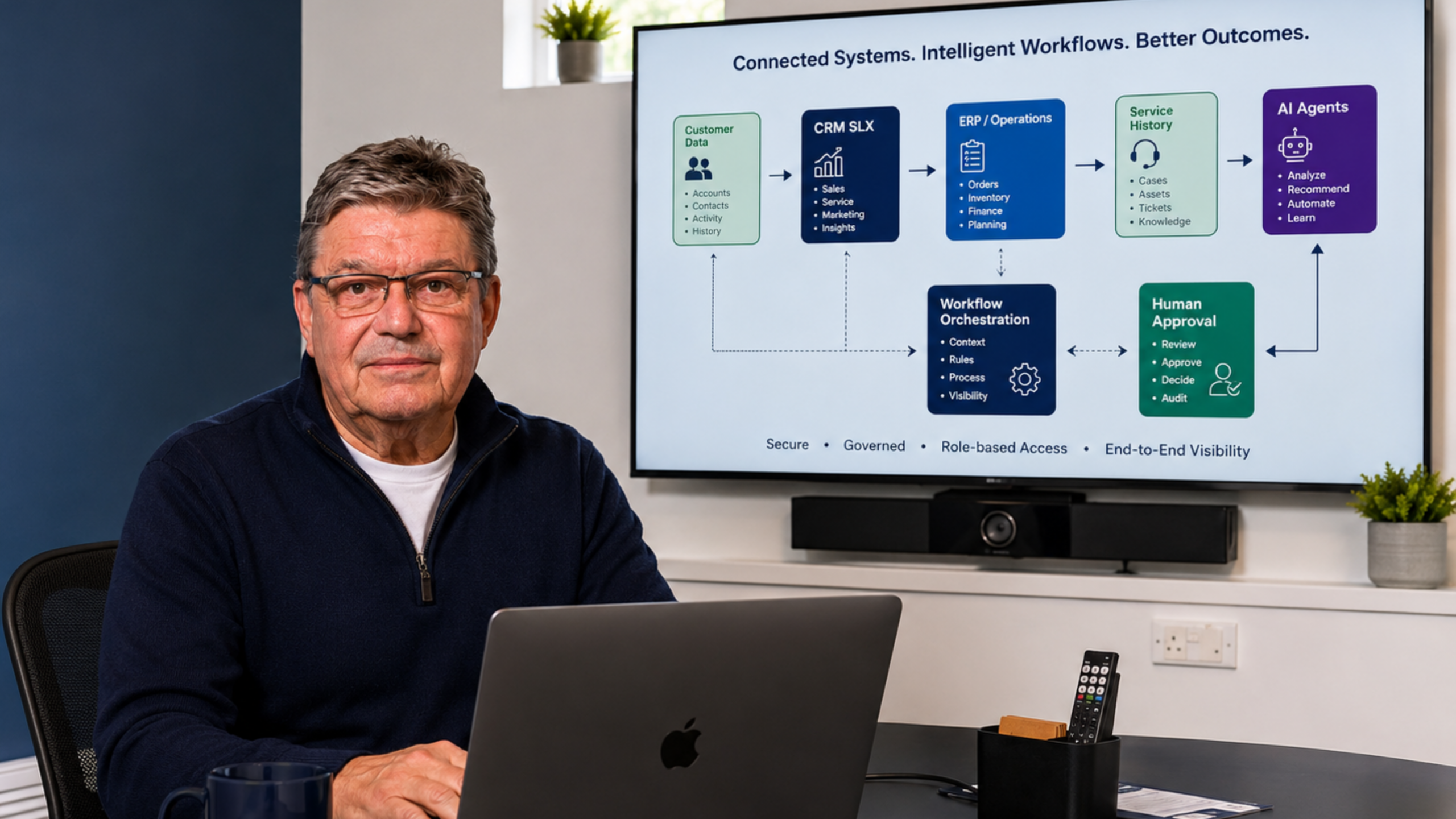 Alan Joenn Collier Pickard Infor SLX CRM Agentic AI