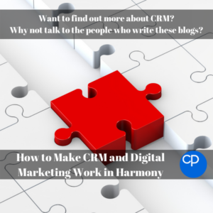 How to make CRM and digital marketing work in harmony title image