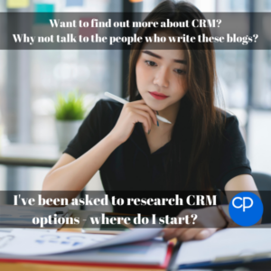 Ive been asked to research CRM options where do I start 600x600