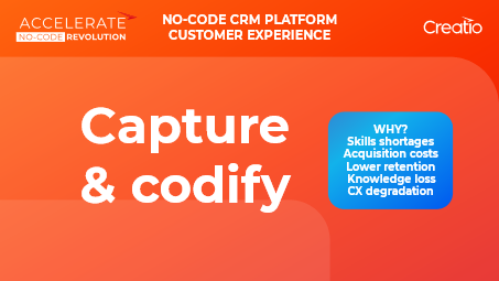 Capture and Codify