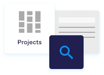 Project document search icons bundle.