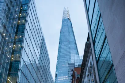 Image of the shard building in london